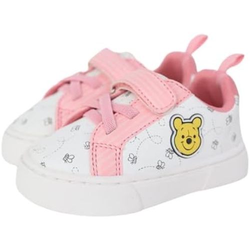 Disney Infant Winnie The Pooh Sneakers Girls Low Top Pull On