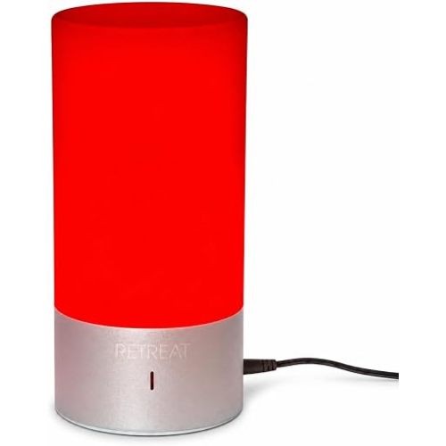 Retreat - 670nm Red Lamp by Gamma - Sleep Light - Melatonin Promoting Natural Sleep Aid, Bedroom & Nursery Nightlight