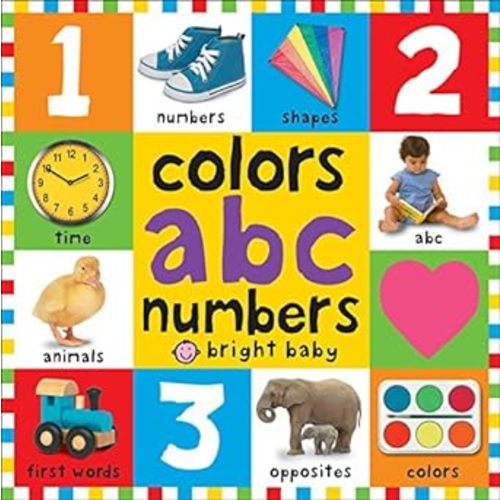 Big Board Books Colors, ABC, Numbers (Bright... by Roger Priddy