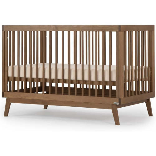 Baby Soho 3-in-1 Convertible Crib to Toddler Bed - Walnut