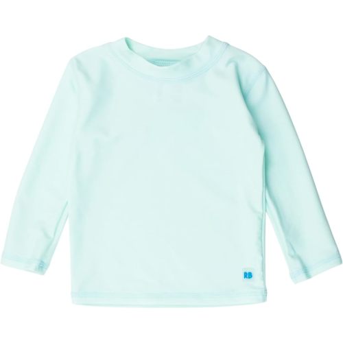RUGGEDBUTTS Boys Rash Guard Top - Long Sleeve Swim Shirt UPF 50+