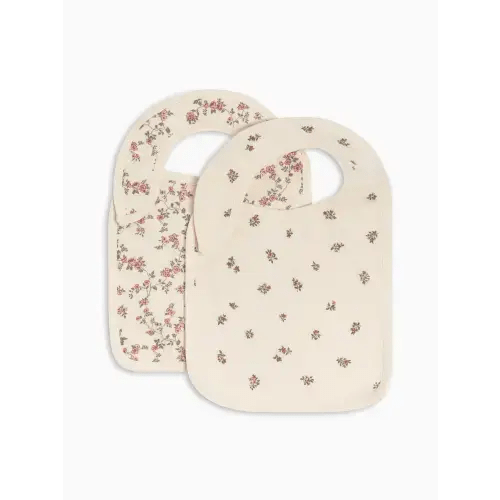 2-Pack Muslin Bibs - Agnes + Helen Floral
