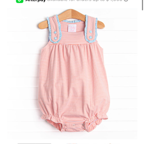 Julie Bubble, Orange Stripe – Stitchy Fish