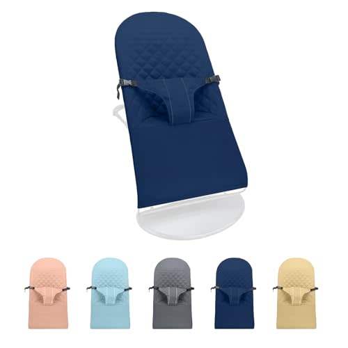 Fabric Seat for Bouncer - for BabyBjorn Replacement Cover Compatible with BabyBjörn Bouncer Bliss, Machine Washable (Navy)