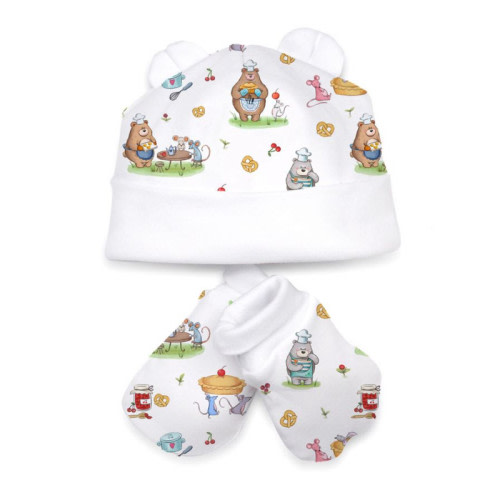 Hat and Mittens Set010
