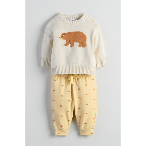 Cozy Motif Sweater & Joggers Set, 9M