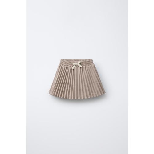 BOX PLEAT SKIRT - Ecru | ZARA United States