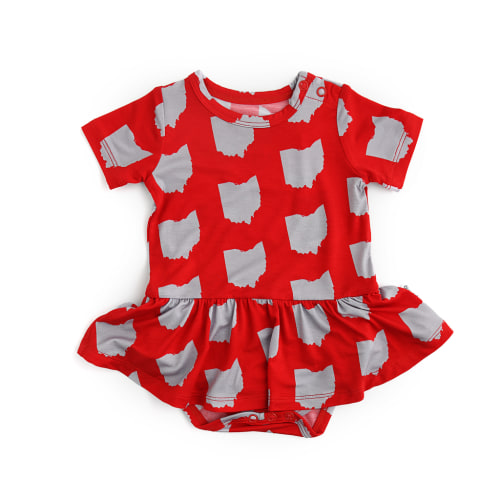 Ohio Scarlet & Gray TUTU