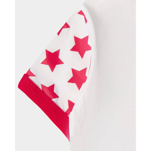 Off White Baby Oversized Christmas Tee With Embroidery | Best&Less™ Online size 0-3