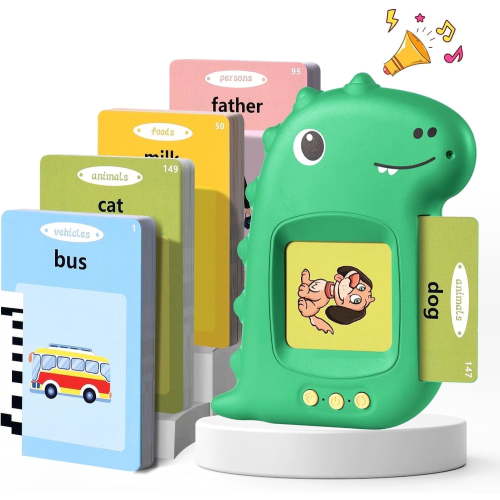 LUCKDEER Talking Flash Cards, 224 Sight Words for Kids, Montessori Toddler Educational Toys, Ages 2-6