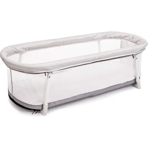 Baby Delight Snuggle Nest Bassinet, Portable Baby Bed, for Infants 0 – 5 Months, Driftwood Grey