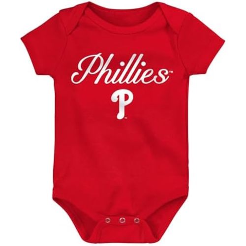 Outerstuff MLB Newborn & Infant Team Logo Wordmark Onesie Creeper Romper (0-24 months)