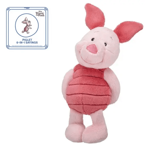 Winnie the Pooh Piglet Stuffed Animal & Sound | Build-A-Bear®