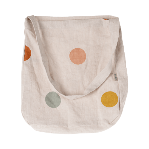 Tote bag, Multi dots - One strap