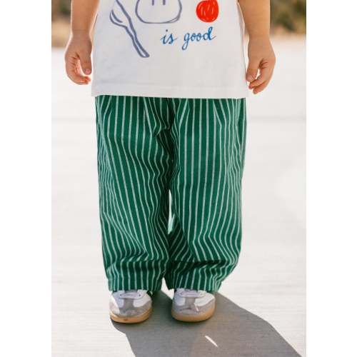 Striped Pants- Green – Fostered Collection