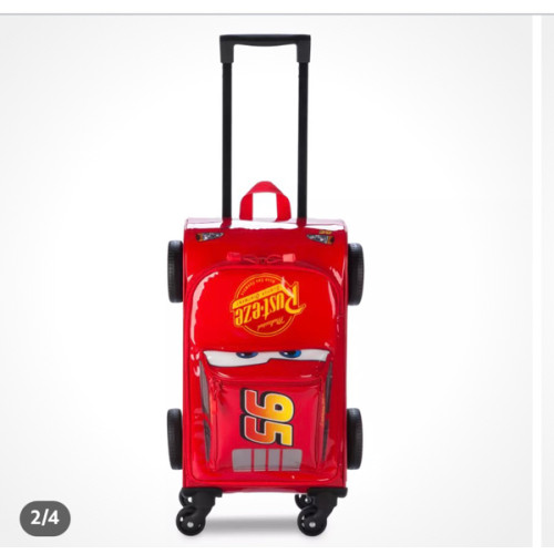 Lightning McQueen Rolling Luggage for Kids – Cars | Disney Store