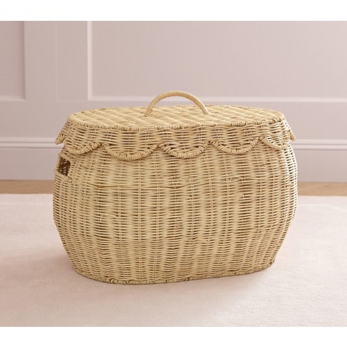 Palmer Scalloped Storage Trunk