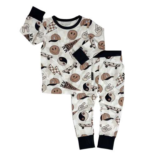 BAMBOO 2 PIECE PAJAMA SET - BOYHOOD – REMI + RAE CO.