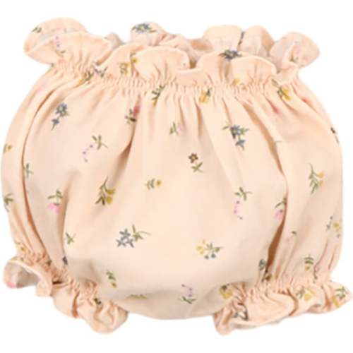 Babys Camellia Elastic Waistband Bloomer, Rainbow Floral - The New Society | Maisonette