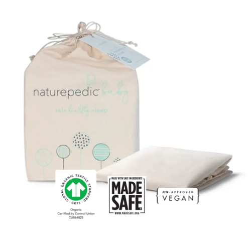Waterproof Organic Crib Mattress Protector Pad