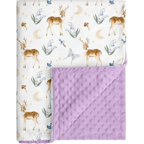 Fleece Baby Blankets for Girls & Boys, Infant Toddler Blanket