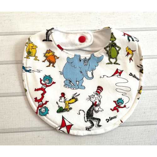 Dr. Seuss Baby Bib First Birthday Photo Prop