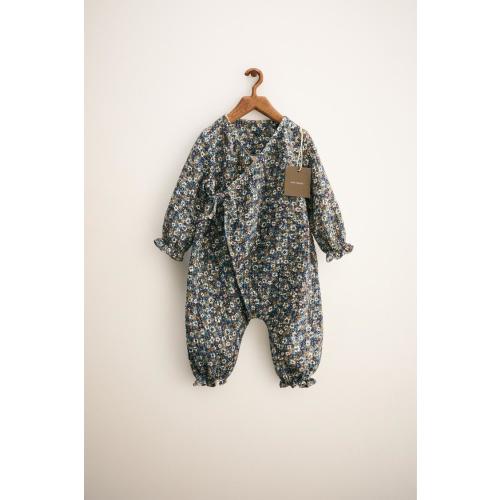 ZARA TIMELESS - LONG FLORAL JUMPSUIT - Greenish | ZARA United States