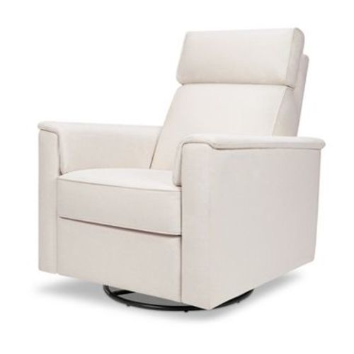Namesake Willa Pro Power Glider Recliner with Power Lumbar - Performance Cream Eco-Weave