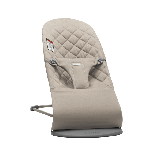 Baby Bjorn Bouncer Bliss, Classic Quilt Sand Grey