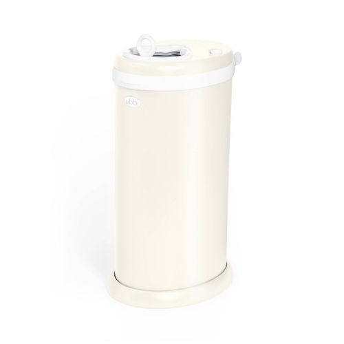 Ubbi Stainless Steel Diaper Pail - Ivory