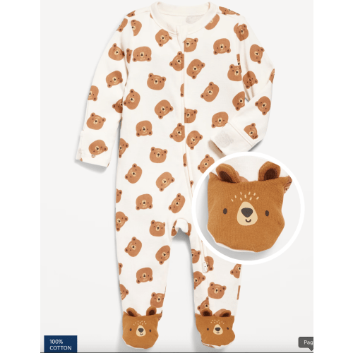 2-Way-Zip Sleep & Play Footed One-Piece for Baby