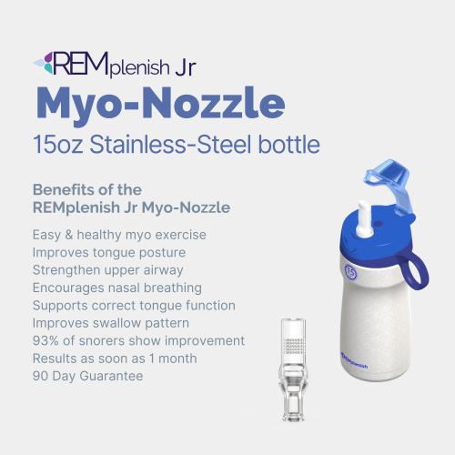 REMplenish™ Jr Myo-Nozzle Stainless-Steel Bottle Kit - Child 15oz