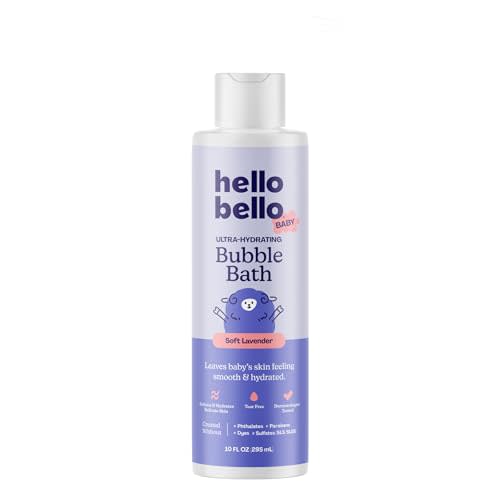 Hello Bello Baby Bubble Bath, Soothing Soft Lavender Scent, 10oz