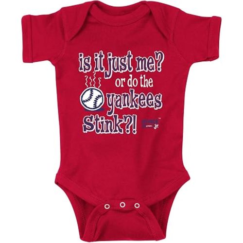 is It Just Me? (Anti-Yankees) Baby Apparel for Boston Baseball Fans (NB-7T)