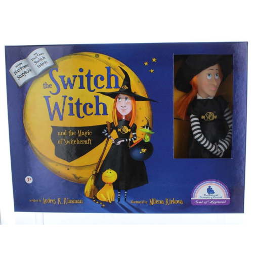 Switchcrafted The Story of The Switch Witches of Halloween Book & Doll Set