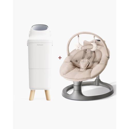 Momcozy Triple-Seal Diaper Pail, Odor Locking