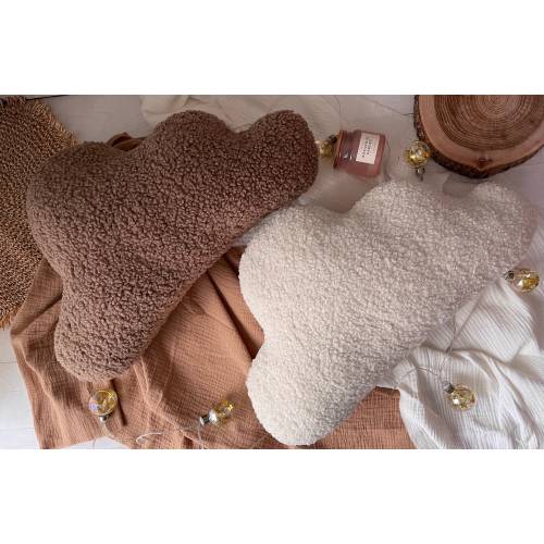 Cloud Throw Pillow | Teddy Boucle Cloud Pillow | Sleep Companion | Nursery Decor | Decorative pillows | Modern Pillows | Home Decor |