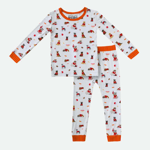 KC Big Dawgs - 2pc Long Sleeve Pajamas