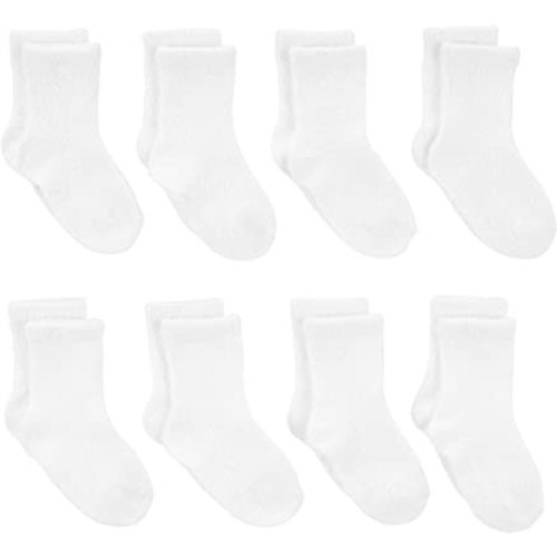 Simple Joys by Carter's Unisex Babies' Chenille Socks, 8 Pairs