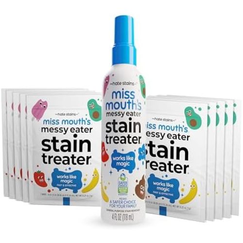 Miss Mouth's Messy Eater Stain Treater & Wipes Travel Kit