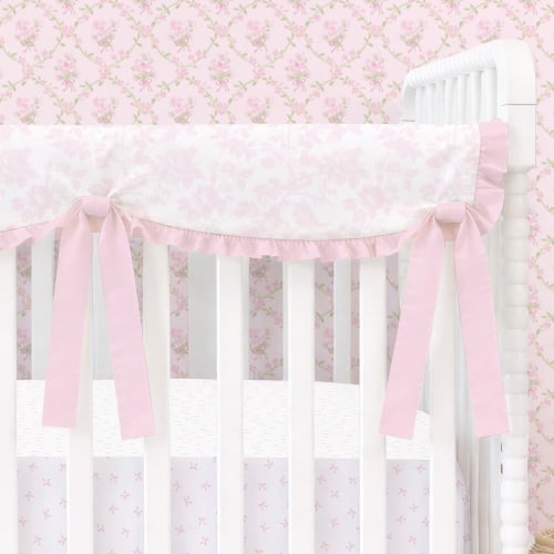 Vintage Floral Nursery: Charm with Bow Ties Included