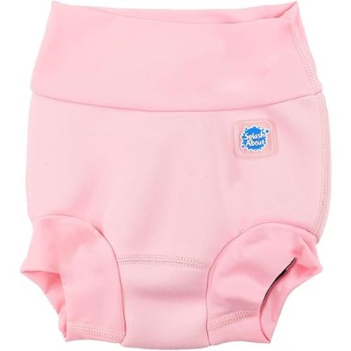 Splash About Happy Nappy Reusable Swim Diaper, Almond Blossom, 6-12 Months