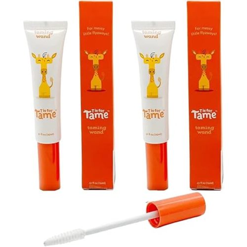 T is for Tame Hair Taming Cream Wand, 2-pack, for Frizz, Flyaways & Bedhead
