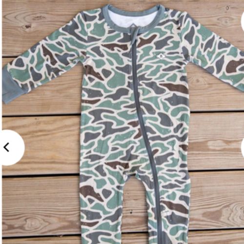 Baby Zip Up - Retro Duck Camo – BURLEBO