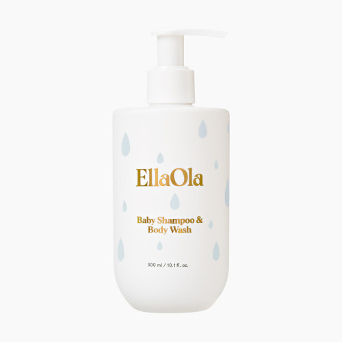 Ella Ola Superfood Baby Shampoo & Body Wash - White