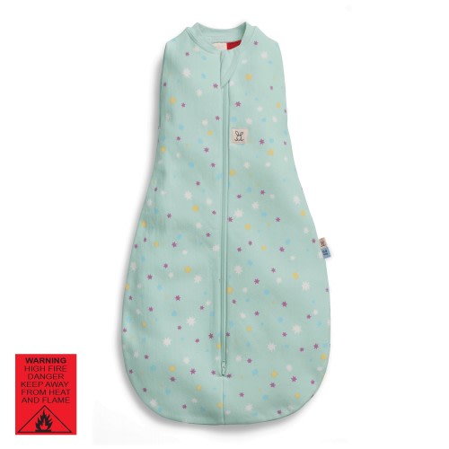 ergoPouch Cocoon 0.2 Tog Mint Stars Size 0-3 Months
