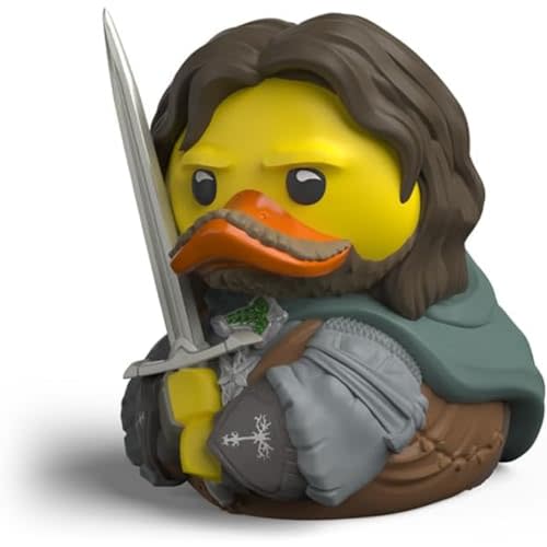 TUBBZ Boxed Edition Aragorn Collectible Vinyl Rubber Duck Figure - Official Lord of The Rings Merchandise - TV, Movies & Video Games