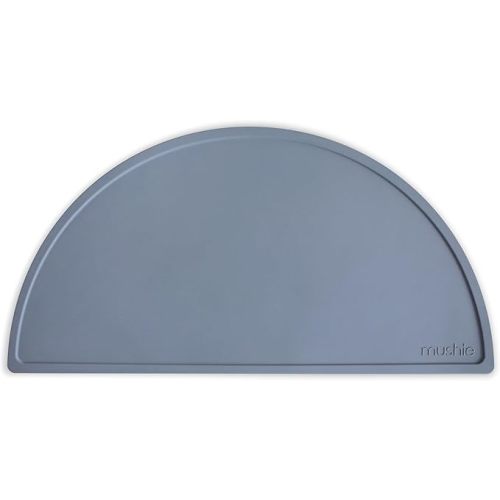 mushie Silicone Placemat for Kids | BPA-Free Non-Slip Design (Tradewinds)