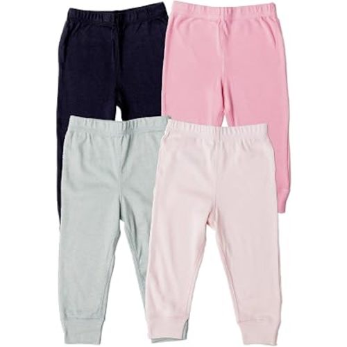 Gerber Baby Girls' Multi-Pack Active Pants Set