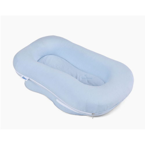 Rahoo Baby Learn & Lounge 3-in-1 Newborn Lounger, Blue Fog